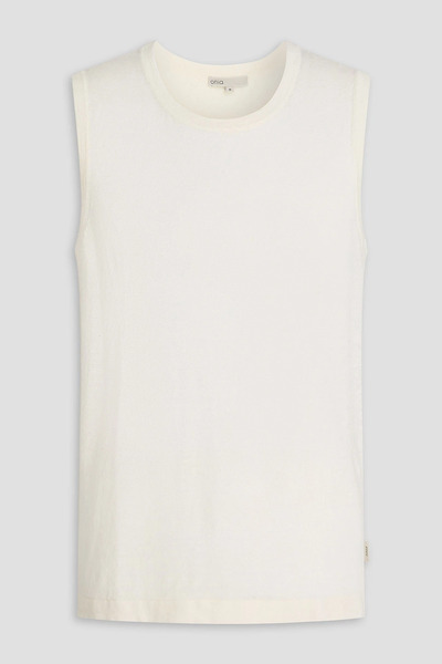  Onia - Linen Tank - White - L 