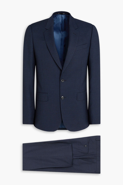  Paul Smith - Wool-tweed Suit - Blue - Us 36 