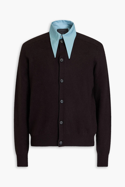  Prada - Cashmere-blend Cardigan - Brown - It 50 