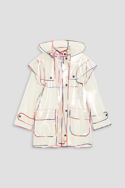  Pucci - Printed Hooded Plastic Raincoat - White - It 38 