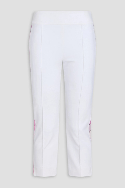  Pucci - Stretch-crepe Capri Pants - White - It 38 