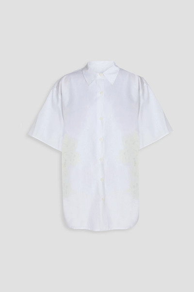  Rag & Bone - Amy Embroidered Cotton-poplin Shirt - White - Xs 