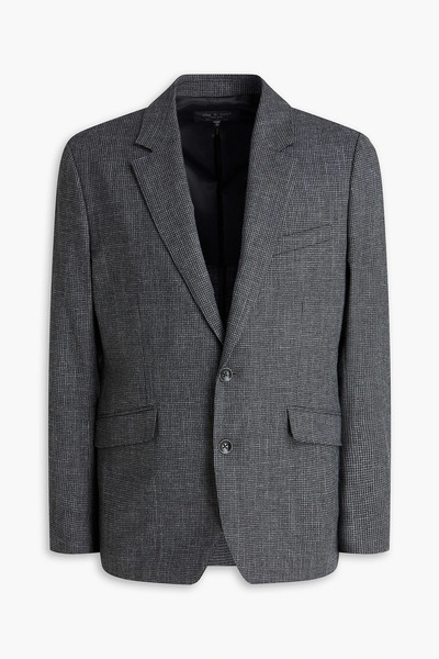  Rag & Bone - Butler Houndstooth Tweed Suit Jacket - Gray - Us 40 
