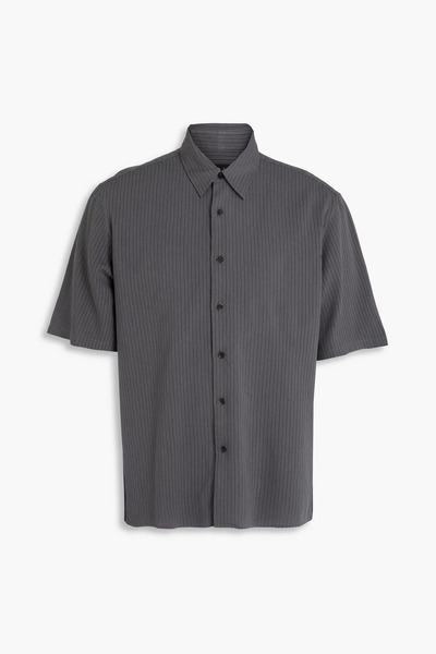  Rag & Bone - Dalton Striped Jacquard Shirt - Gray - S 