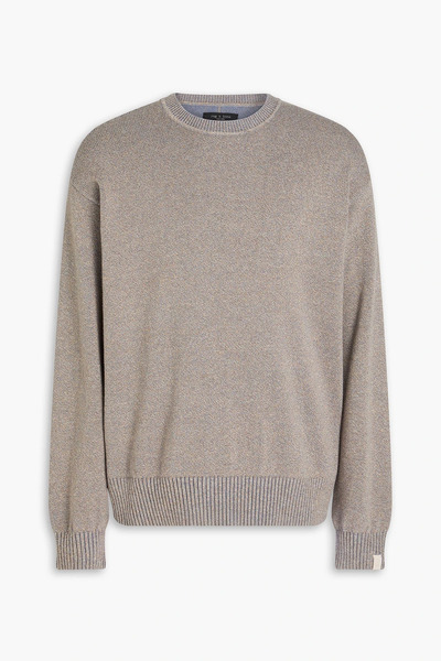  Rag & Bone - Dexter Cotton Sweater - Gray - S 