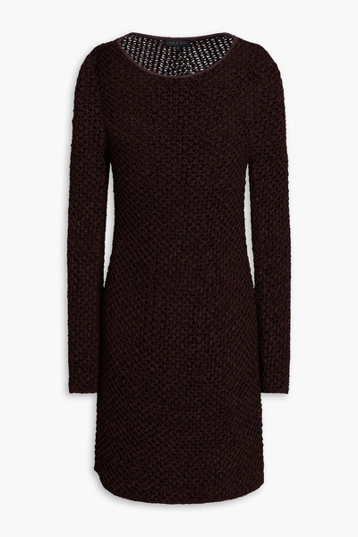  Rag & Bone - Ellie Open-knit Mini Dress - Brown - Xs 
