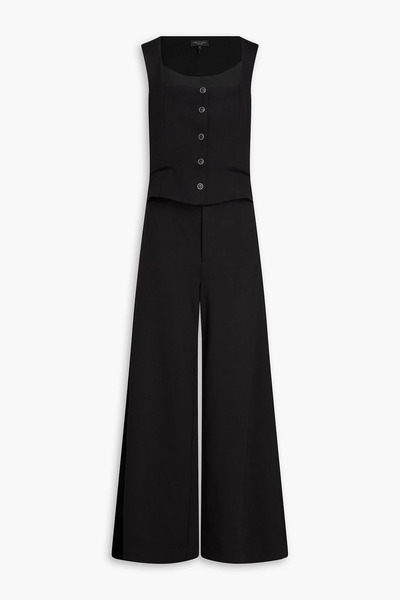  Rag & Bone - Marianne Ponte Wide-leg Jumpsuit - Black - Us 0 