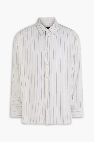  Rag & Bone - Matthew Striped Modal-jacquard Shirt - Gray - S 