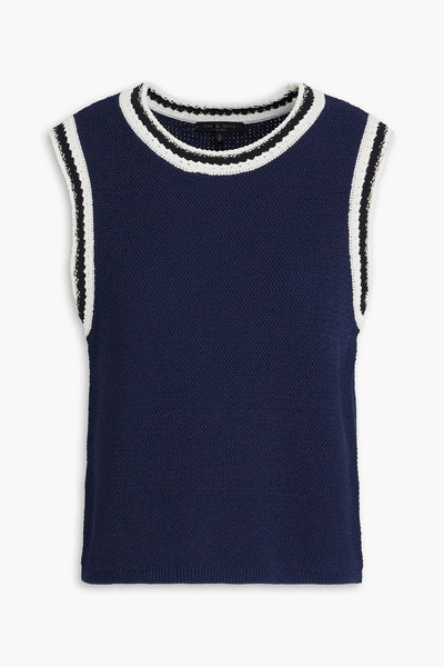  Rag & Bone - Meghan Knitted Top - Blue - S 