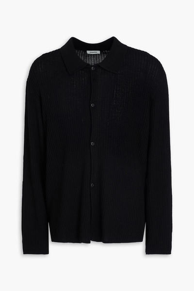  Sandro - Adam Wool-blend Cardigan - Black - L 