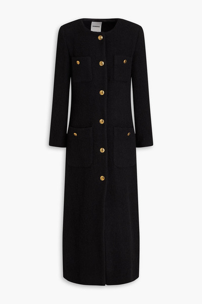  Sandro - Donegal Tweed Blazer - Black - Fr 34 
