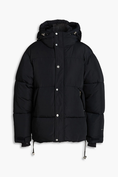  Sandro - Quilted Shell Hooded Jacket - Blue - S 
