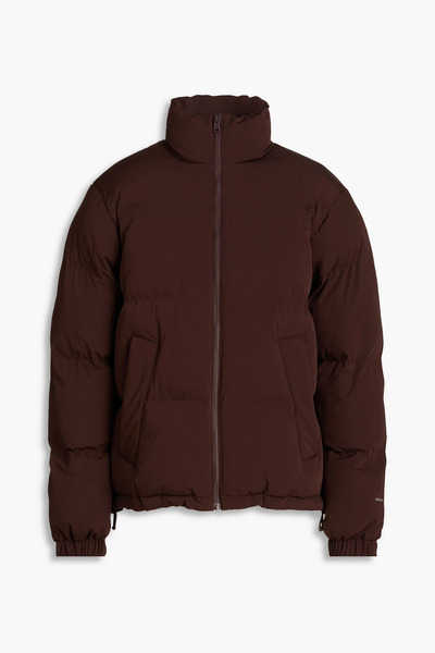  Sandro - Quilted Shell Jacket - Brown - Xs 