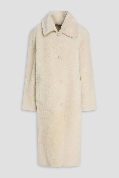  Sandro - Shearling Coat - White - Fr 36 