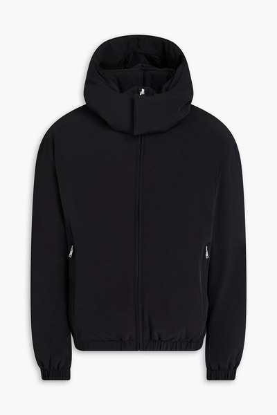  Sandro - Twill Hooded Jacket - Blue - Xxl 