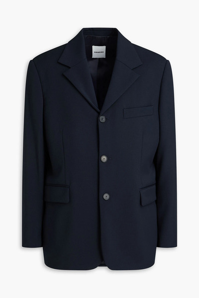  Sandro - Wool-twill Blazer - Blue - It 46 