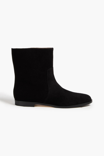  Sergio Rossi - Suede Ankle Boots - Black - Eu 36 