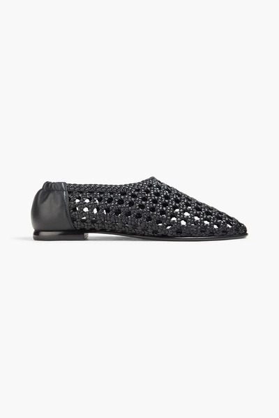  Simkhai - Eden Woven Leather Flats - Black - Eu 37 