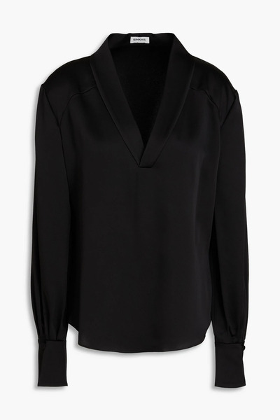  Simkhai - Satin-crepe Blouse - Black - Us 2 