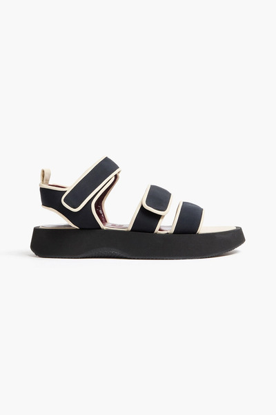  Staud - Two-tone Scuba Platform Sandals - Black - Eu 35 