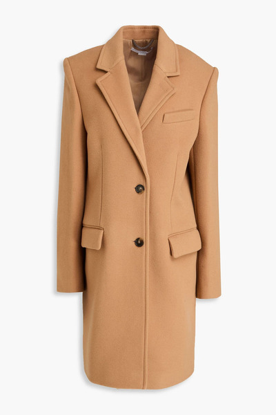  Stella Mccartney - Wool-felt Coat - Brown - It 44 