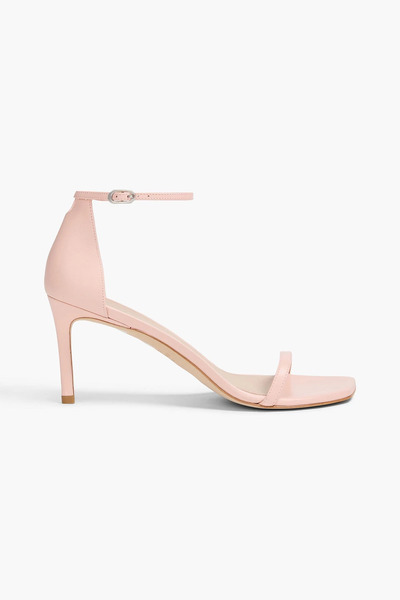  Stuart Weitzman - Amelina 75 Leather Sandals - Pink - Us 5.5 