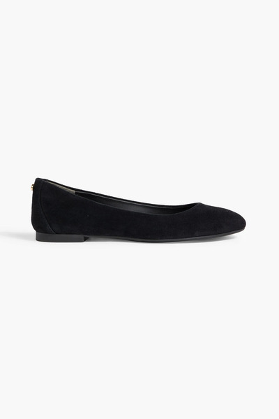  Stuart Weitzman - Gabby Suede Ballet Flats - Black - Us 7.5 