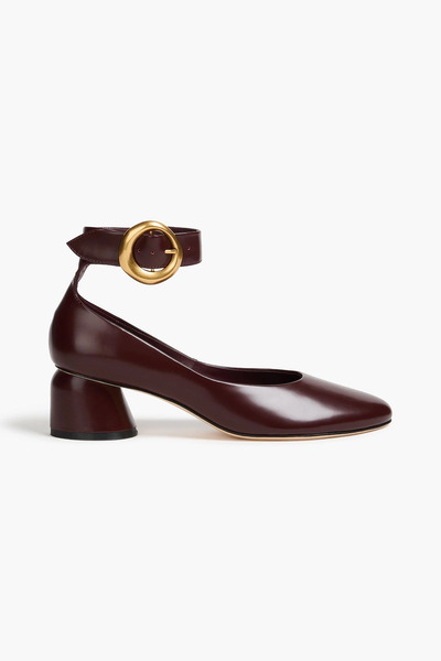  Studio Amelia - Allegra 50 Leather Pumps - Burgundy - Eu 35 