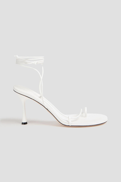  Studio Amelia - Emily Leather Sandals - White - Eu 39 