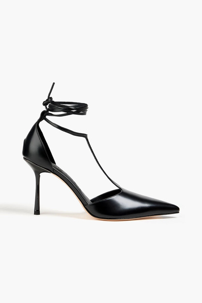  Studio Amelia - Spazalotto Glossed-leather Pumps - Black - Eu 40 