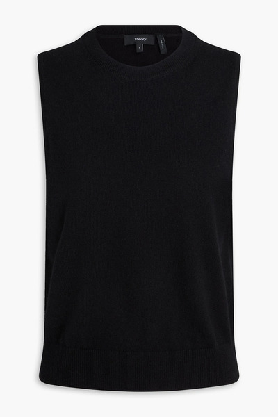 Theory - Cashmere Vest - Black - L 