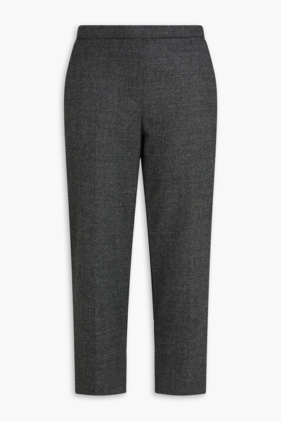  Theory - Cropped Wool Slim-leg Pants - Gray - Us 00 