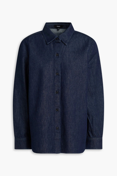  Theory - Denim Shirt - Blue - Xs 