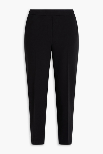  Theory - Treeca Cropped Crepe Slim-leg Pants - Black - Us 0 