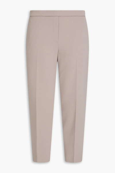  Theory - Treeca Cropped Crepe Tapered Pants - Neutral - Us 0 