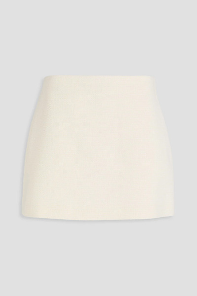  Theory - Tweed Mini Skirt - White - Us 12 