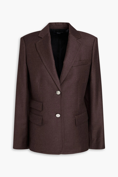  Theory - Wool-flannel Blazer - Brown - Us 14 