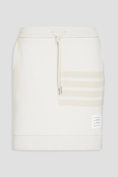  Thom Browne - French Cotton-terry Mini Skirt - White - It 46 