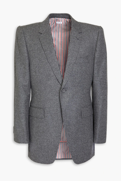  Thom Browne - Wool-flannel Blazer - Gray - 0 