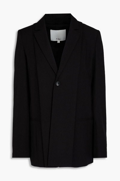  Tibi - Wool-twill Blazer - Black - Us 0 