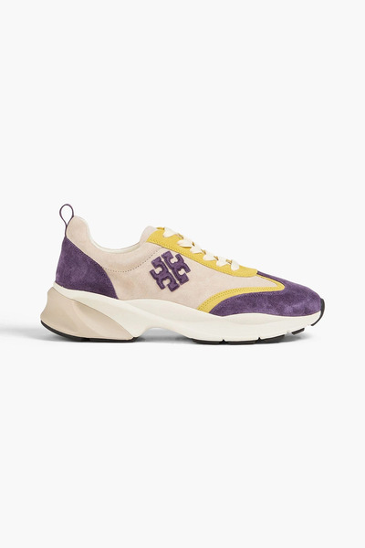  Tory Burch - Good Luck Suede Sneakers - Neutral - Us 5 