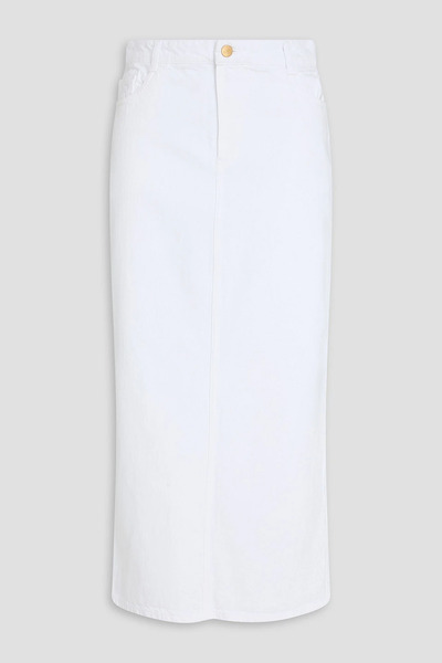  Tove - Sera Denim Midi Skirt - White - 23 