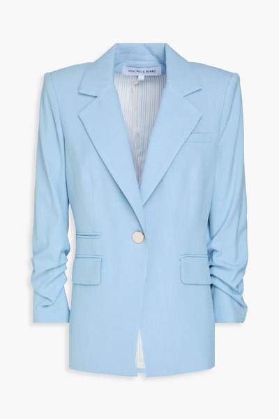  Veronica Beard - Battista Canvas Blazer - Blue - Us 12 
