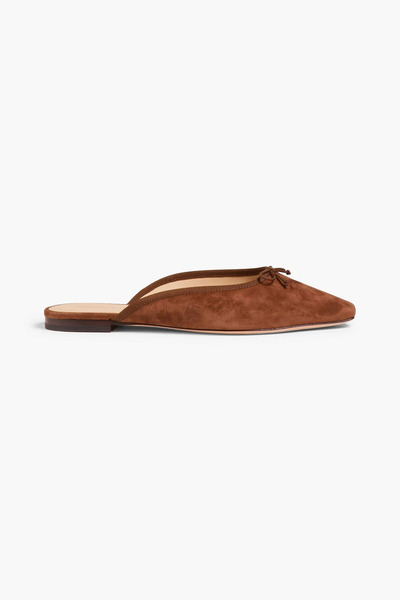  Veronica Beard - Catherine Suede Mules - Brown - Us 7 