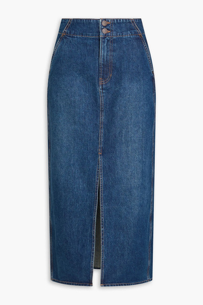  Veronica Beard - Patricia Denim Maxi Skirt - Blue - Us 2 