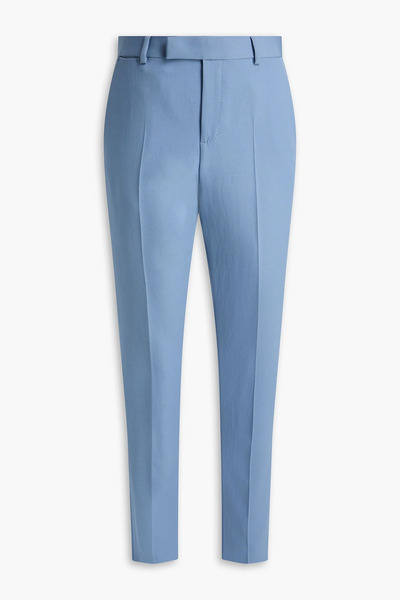  Versace - Slim-fit Wool Pants - Blue - It 44 