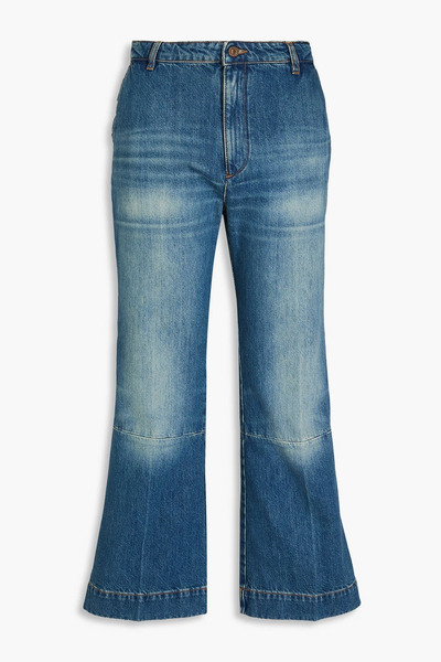  Victoria Beckham - Faded High-rise Bootcut Jeans - Blue - 24 