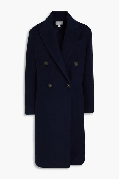  Vince. - Brushed-felt Coat - Blue - L 