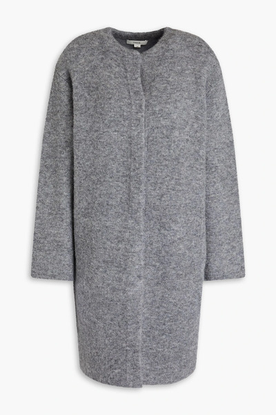  Vince. - Brushed Knitted Coat - Gray - M 