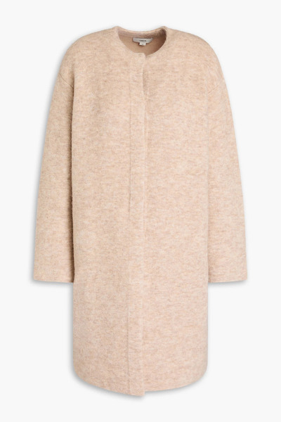  Vince. - Brushed Knitted Coat - Neutral - S 